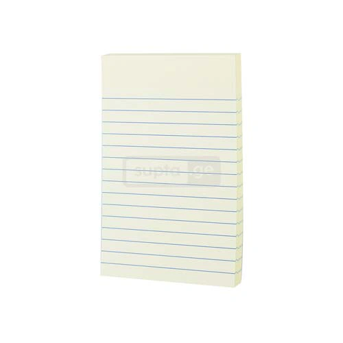 DELI-დელი ჩასანიშნი წებოვანი ხაზიანი ფურცლები 100ფ 152*101მმ EA00752